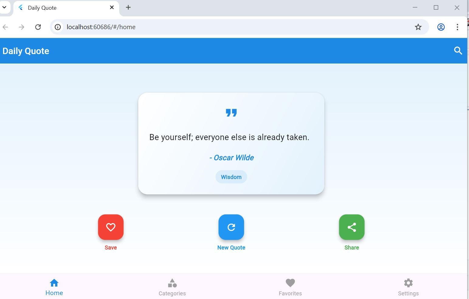 Daily Quote App Hero Banner