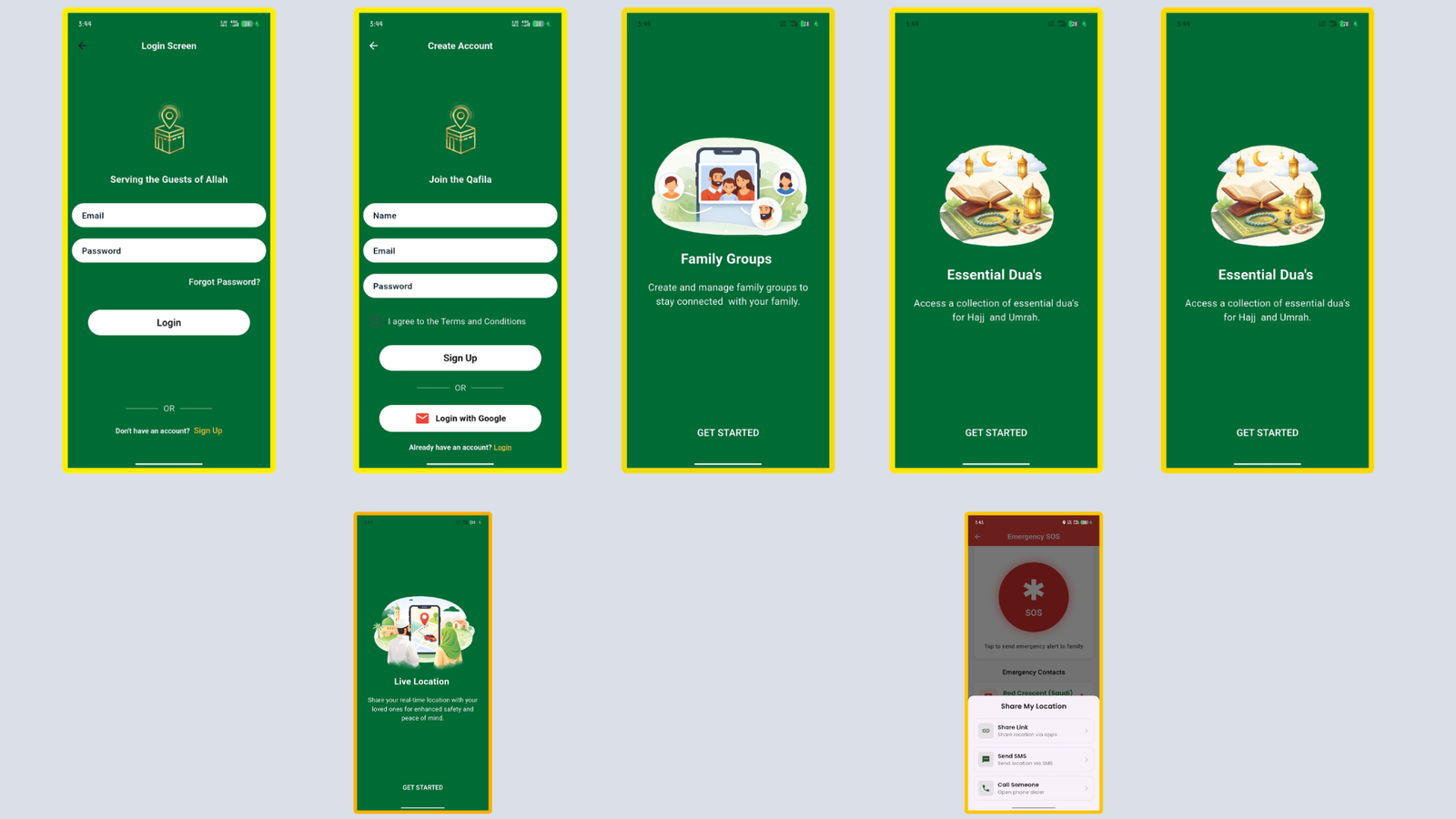 Qafila Interface 1