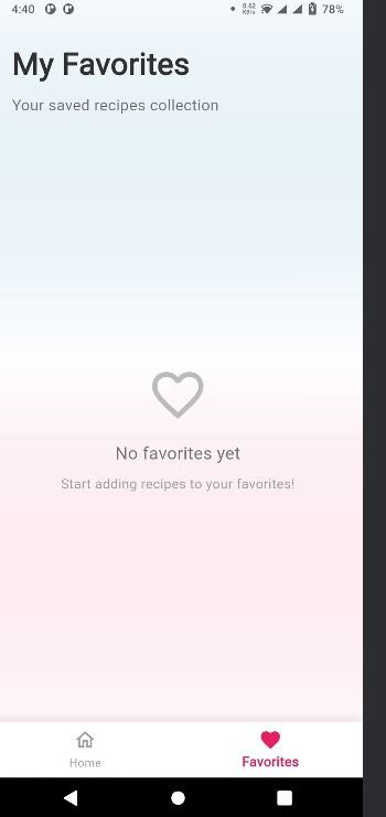 Sweet Recipes App Screenshot 7